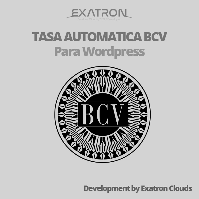 Plugin Tasa BCV - WordPress